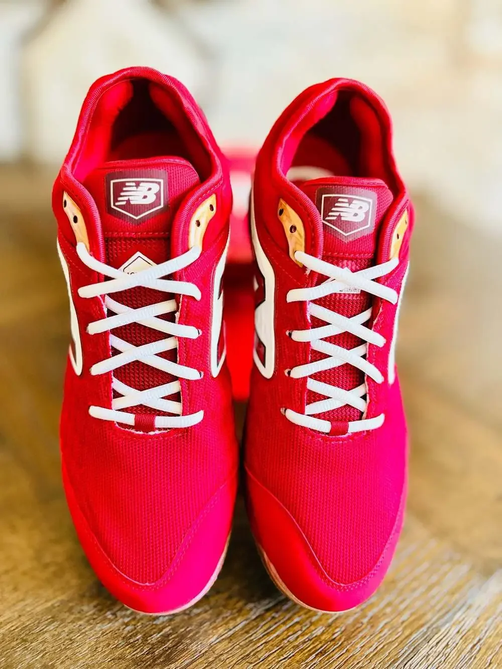 New Balance 3000v4 Fresh Foam Low Metal Baseball Cleats L3000MW4 Red Sz 11.5
